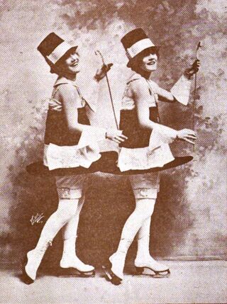 Edna y Alice Nash (gemelos Vitagraph);  Autor desconocido/Dominio público